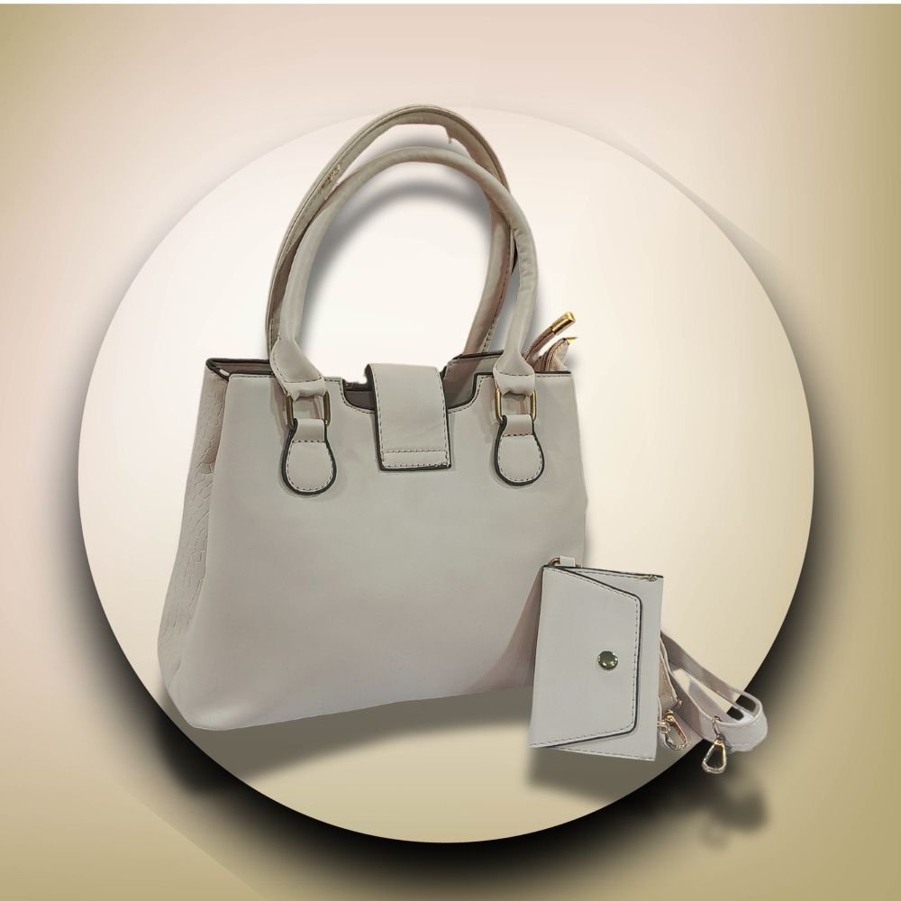 Gray Women handbag - lifestyle - luxore